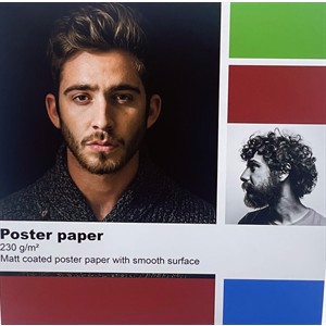 Color-Europe Poster paper 230 gram - 44" x 30 meters